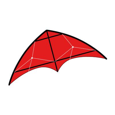 Plans for making two string kites